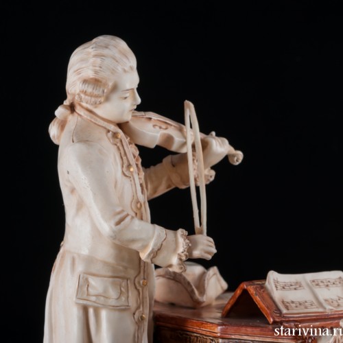 Пара, музицирующая на клавесине и скрипке, Германия