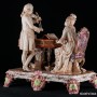 Пара, музицирующая на клавесине и скрипке, Германия