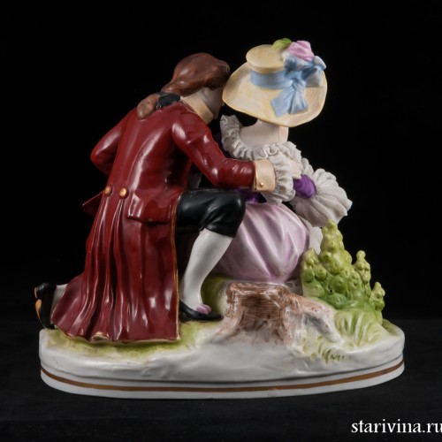 Романтическая пара, кружевная, Scheibe-Alsbach, Германия