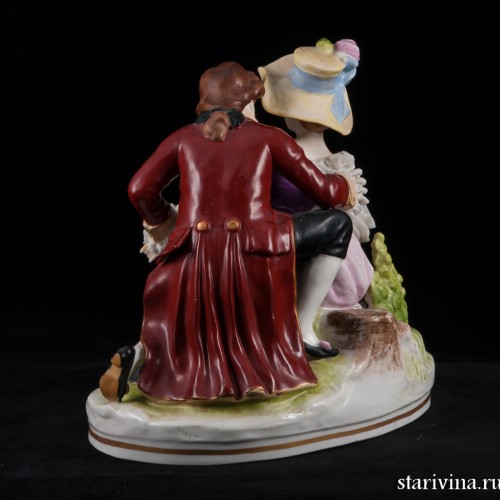 Романтическая пара, кружевная, Scheibe-Alsbach, Германия