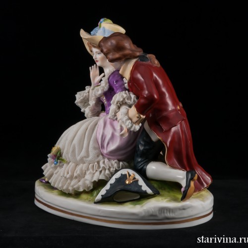 Романтическая пара, кружевная, Scheibe-Alsbach, Германия