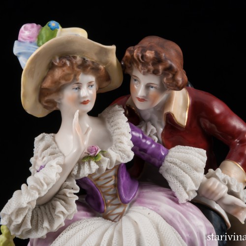 Романтическая пара, кружевная, Scheibe-Alsbach, Германия