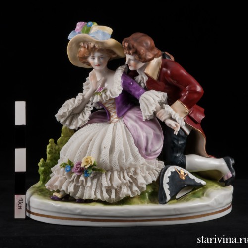 Романтическая пара, кружевная, Scheibe-Alsbach, Германия