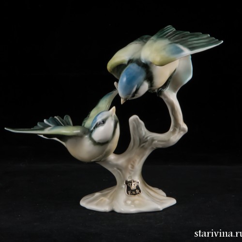 Порхающие лазоревки, Alka-Kunst Alboth , Alka Kaiser, Германия, 1955-70 гг