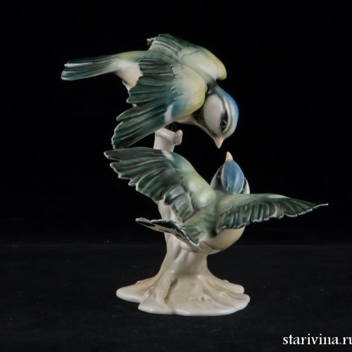 Порхающие лазоревки, Alka-Kunst Alboth , Alka Kaiser, Германия, 1955-70 гг