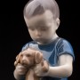 Мальчик со щенком, Bing & Grondahl, Дания, 1960 гг