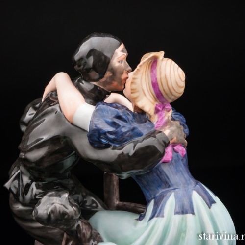 Пастушка и Трубочист, Bing & Grondahl, Дания, 1950-60 гг