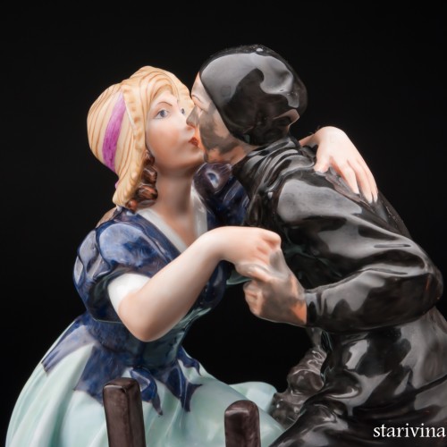 Пастушка и Трубочист, Bing & Grondahl, Дания, 1950-60 гг