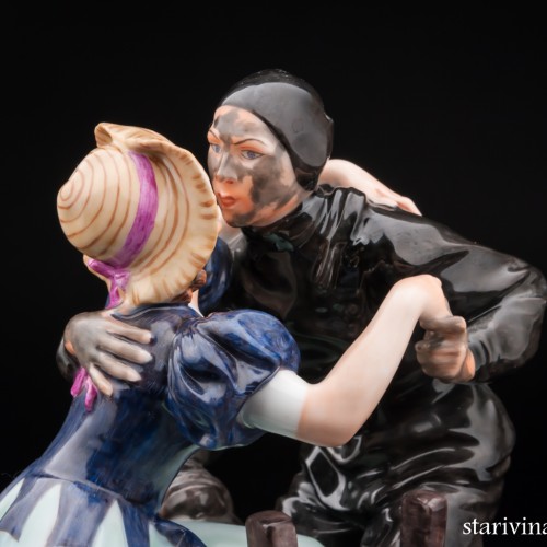 Пастушка и Трубочист, Bing & Grondahl, Дания, 1950-60 гг