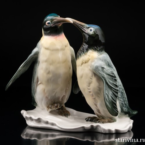 Императорские пингвины, Karl Ens, Германия, 1950 гг