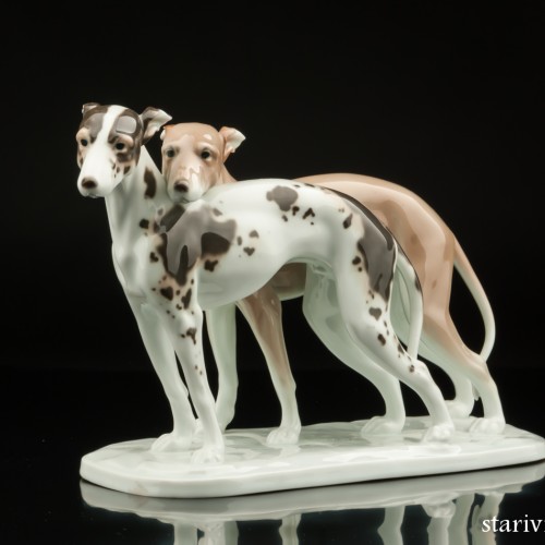 Охотничьи собаки, Karl Ens, Германия, 1920-30 гг