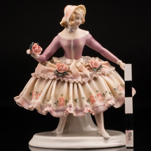 Дама с цветком, Karl Ens, Германия, 1920-30 гг