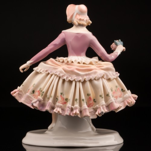 Дама с цветком, Karl Ens, Германия, 1920-30 гг