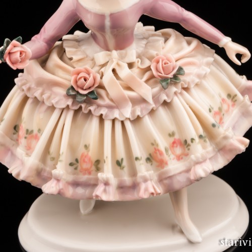 Дама с цветком, Karl Ens, Германия, 1920-30 гг