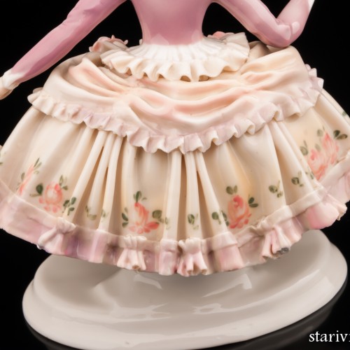 Дама с цветком, Karl Ens, Германия, 1920-30 гг