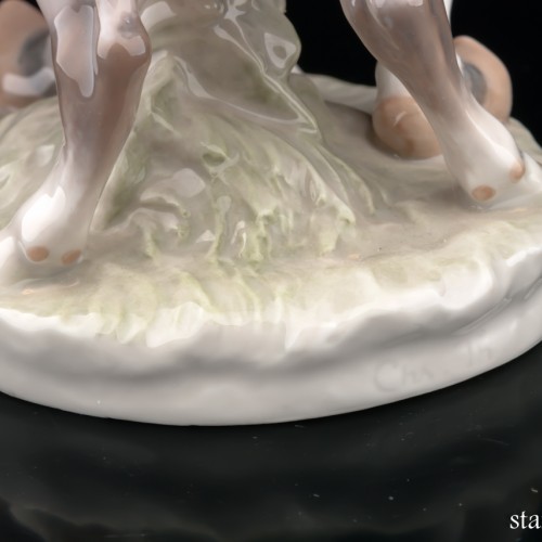 Мальчик с бычком, Royal Copenhagen, Дания, 1969-74 гг