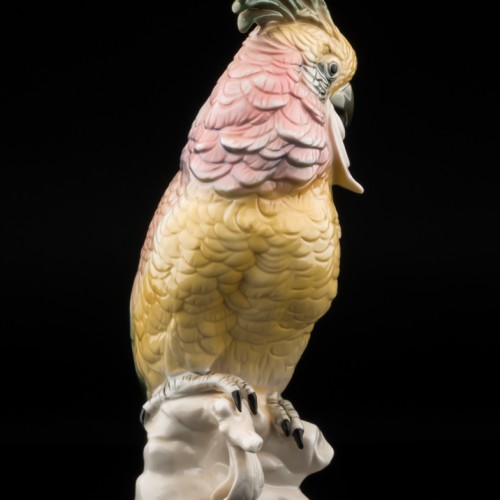 Попугай какаду розовый, Karl Ens, Германия, сер. 20 в
