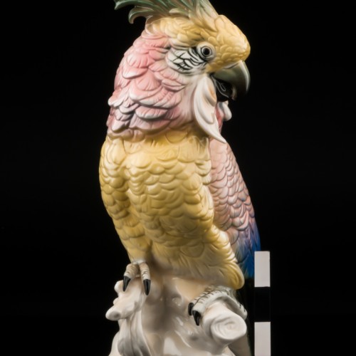 Попугай какаду розовый, Karl Ens, Германия, сер. 20 в