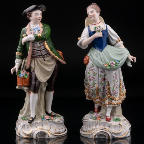 Пара на прогулке, Sitzendorf, Германия, вт. пол. 20 в