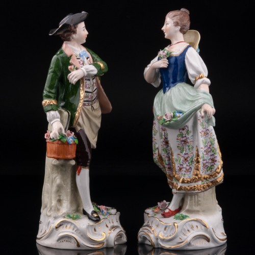 Пара на прогулке, Sitzendorf, Германия, вт. пол. 20 в