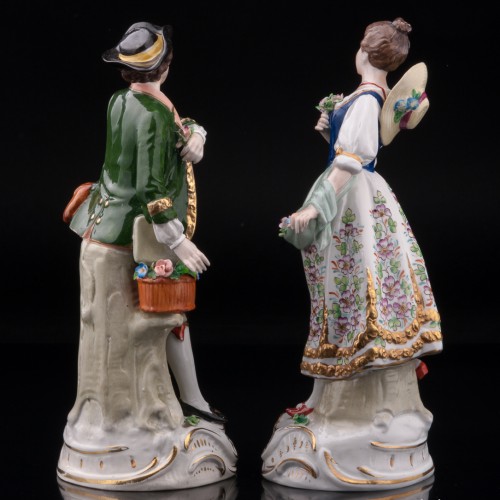 Пара на прогулке, Sitzendorf, Германия, вт. пол. 20 в