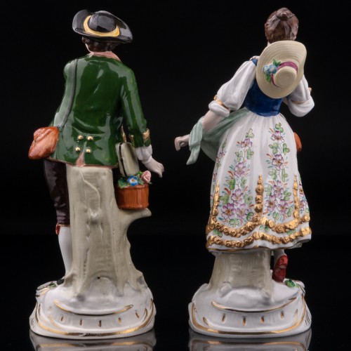 Пара на прогулке, Sitzendorf, Германия, вт. пол. 20 в