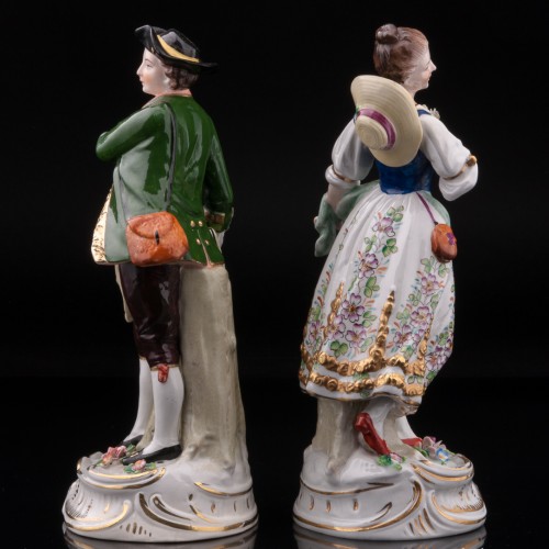 Пара на прогулке, Sitzendorf, Германия, вт. пол. 20 в