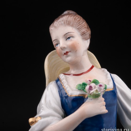 Пара на прогулке, Sitzendorf, Германия, вт. пол. 20 в