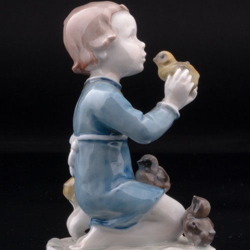 Девочка с цыплятами, Rosenthal, Германия, 1960 гг