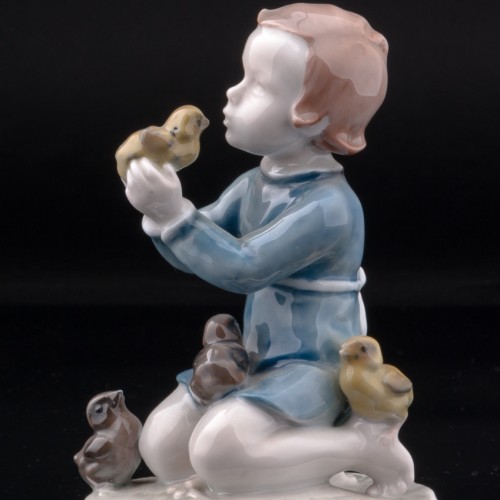 Девочка с цыплятами, Rosenthal, Германия, 1960 гг
