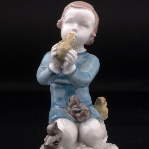 Девочка с цыплятами, Rosenthal, Германия, 1960 гг