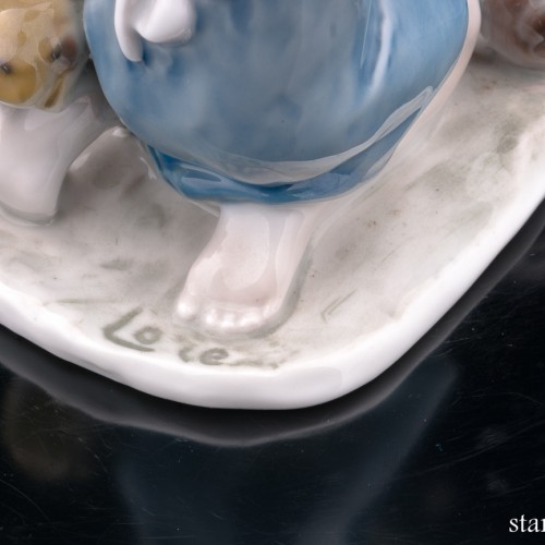 Девочка с цыплятами, Rosenthal, Германия, 1960 гг