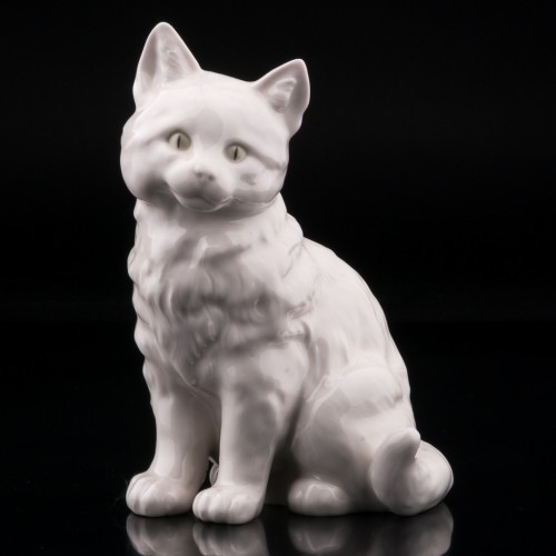 Кошка белая, Hutschenreuther, Германия