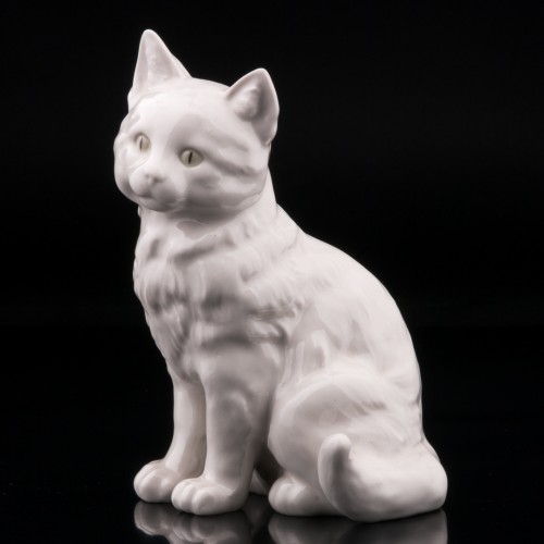 Кошка белая, Hutschenreuther, Германия