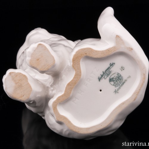 Кошка белая, Hutschenreuther, Германия