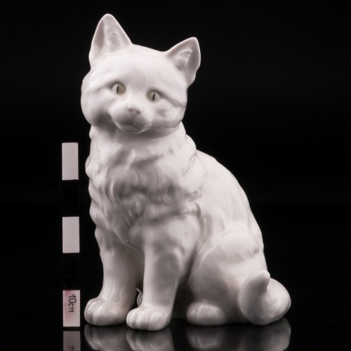 Кошка белая, Hutschenreuther, Германия