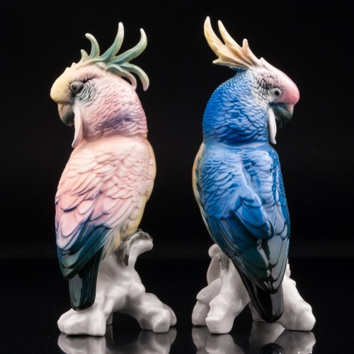 Пара попугаев какаду, Karl Ens, Германия, 1950 гг