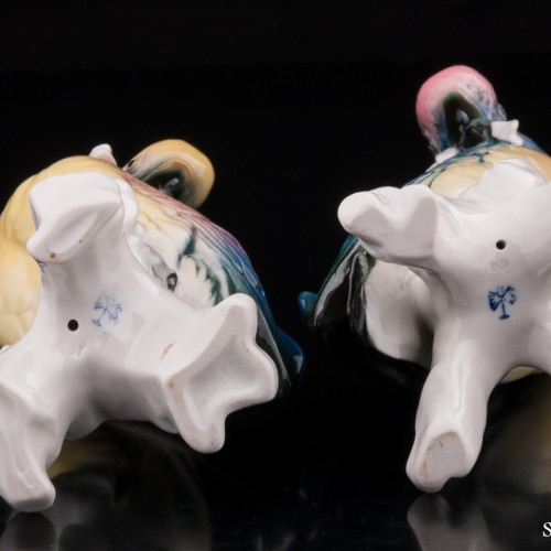 Пара попугаев какаду, Karl Ens, Германия, 1950 гг