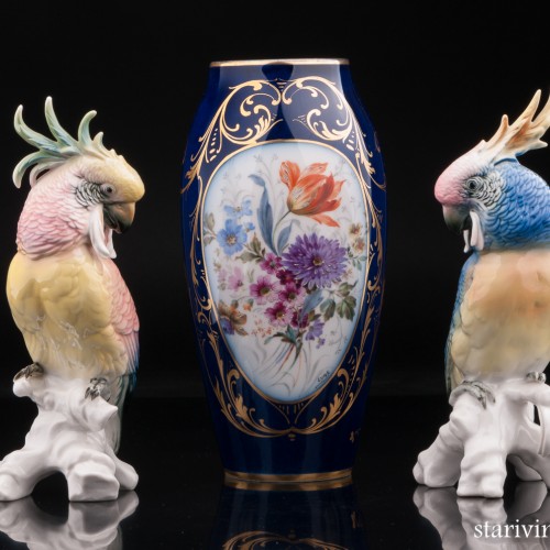 Пара попугаев какаду, Karl Ens, Германия, 1950 гг