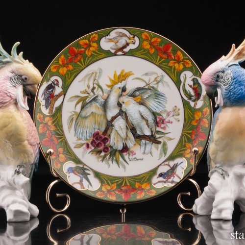 Пара попугаев какаду, Karl Ens, Германия, 1950 гг