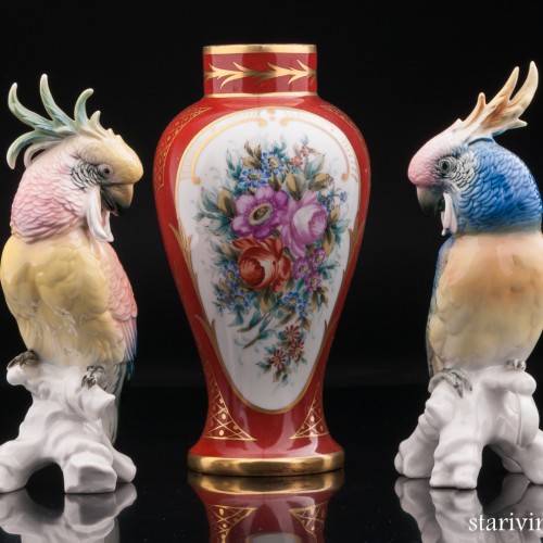 Пара попугаев какаду, Karl Ens, Германия, 1950 гг