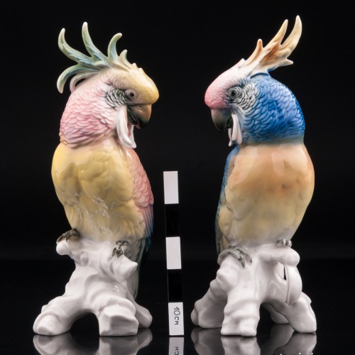 Пара попугаев какаду, Karl Ens, Германия, 1950 гг