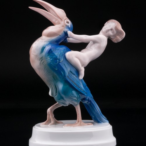 Девушка на птице, Rosenthal, Германия, 1930 гг