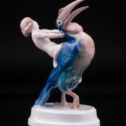 Девушка на птице, Rosenthal, Германия, 1930 гг