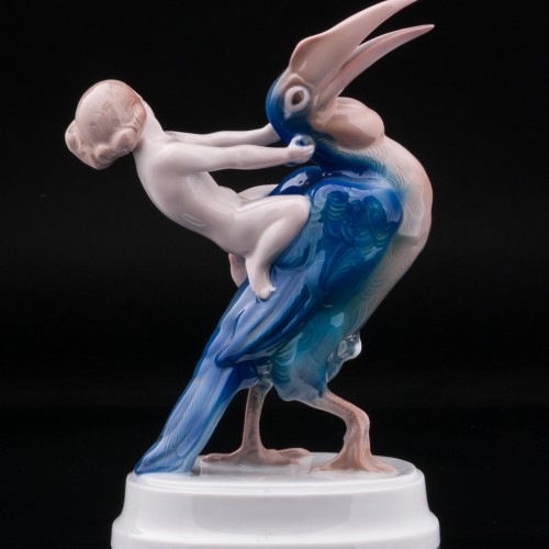 Девушка на птице, Rosenthal, Германия, 1930 гг