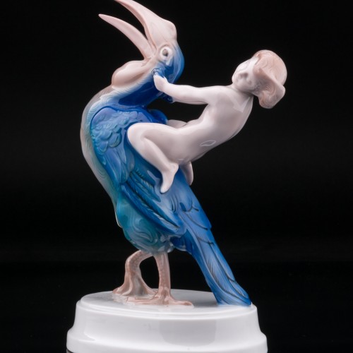 Девушка на птице, Rosenthal, Германия, 1930 гг