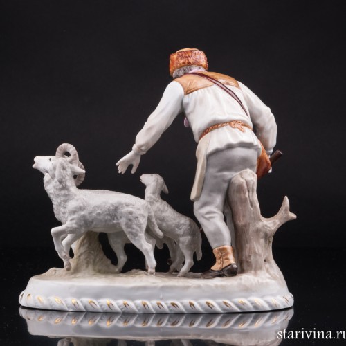 Пастух с овцами, Sitzendorf, Германия