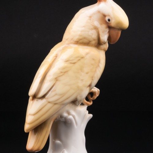 Попугай желтый какаду, Karl Ens, Германия, 1920-30 гг