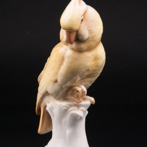 Попугай желтый какаду, Karl Ens, Германия, 1920-30 гг