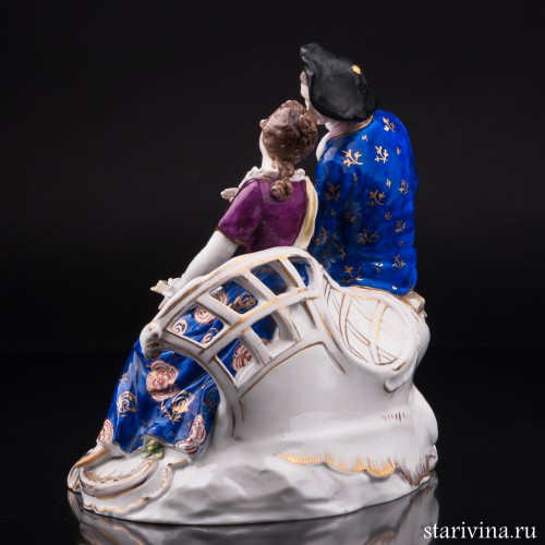 Пара с лютней и книжкой, Дрезден, Германия, пер. пол. 20 в